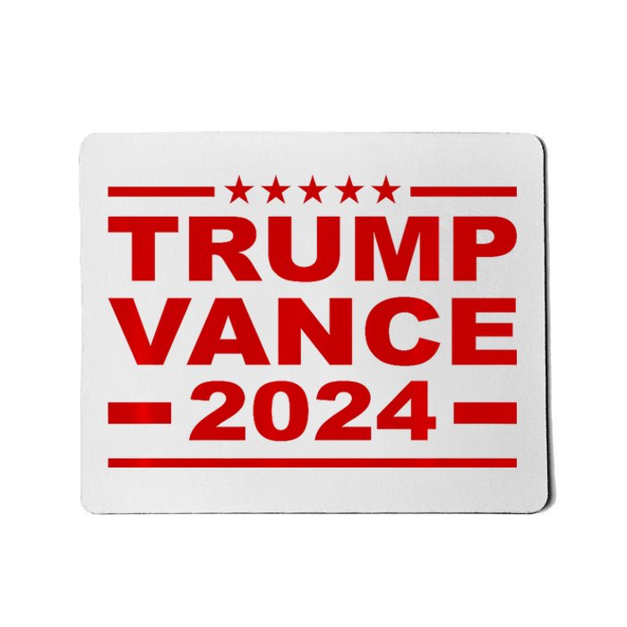 Trump Vance 2024 For President Vp Usa Election Patriotic Mousepad