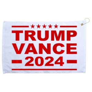 Trump Vance 2024 For President Vp Usa Election Patriotic Grommeted Golf Towel