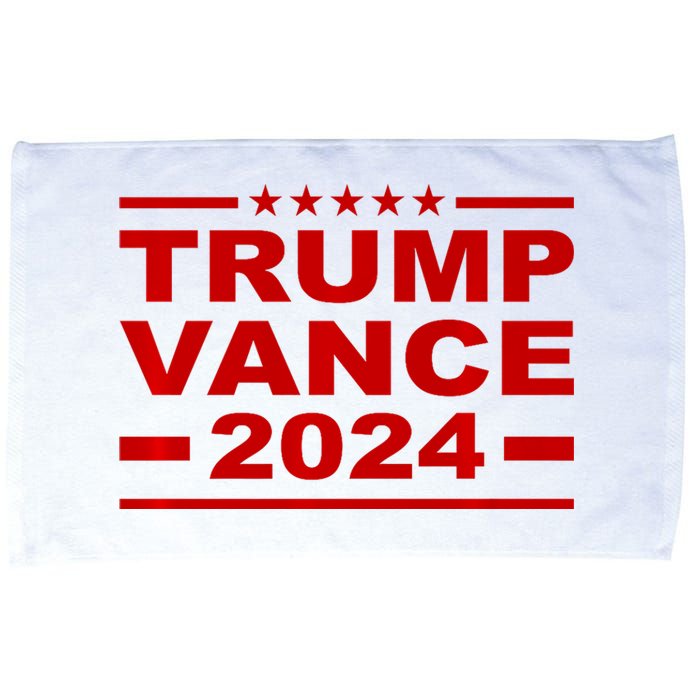 Trump Vance 2024 For President Vp Usa Election Patriotic Microfiber Hand Towel