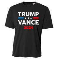 Trump Vance 2024 Retro Stripe Trump Jd Vance Cooling Performance Crew T-Shirt