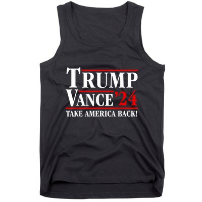 Trump Vance 24 Take America Back Tank Top