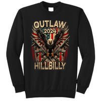 Trump Vance 2024 Outlaw Hillbilly Usa Flag Vintage Elections Sweatshirt