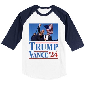 Trump Vance 2024 Baseball Sleeve Shirt