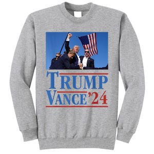 Trump Vance 2024 Tall Sweatshirt