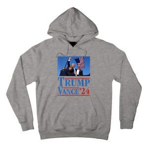 Trump Vance 2024 Tall Hoodie