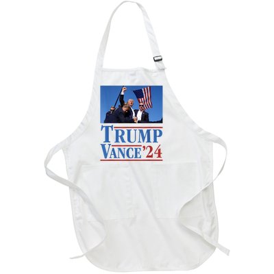 Trump Vance 2024 Full-Length Apron With Pockets