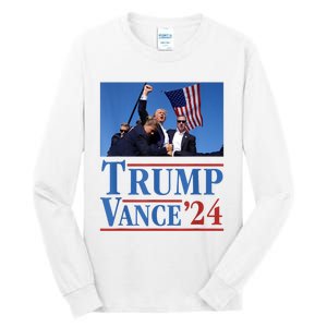 Trump Vance 2024 Tall Long Sleeve T-Shirt