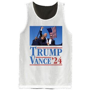 Trump Vance 2024 Mesh Reversible Basketball Jersey Tank