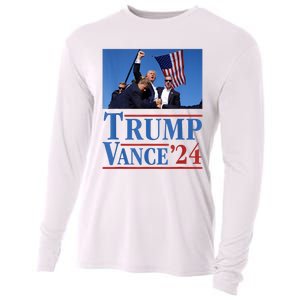 Trump Vance 2024 Cooling Performance Long Sleeve Crew