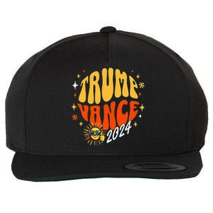 Trump Vance 2024 Take America Back Fight For America Wool Snapback Cap