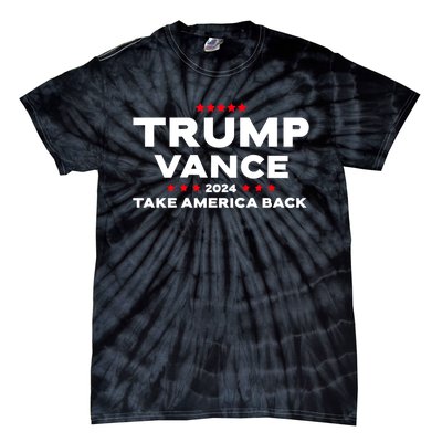 Trump Vance 2024 Take America Back Tie-Dye T-Shirt