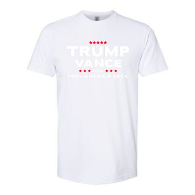 Trump Vance 2024 Take America Back Softstyle CVC T-Shirt