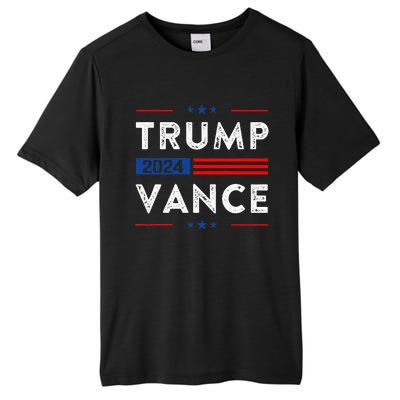 Trump Vance 2024 Election Republican Trump President 2024 Tall Fusion ChromaSoft Performance T-Shirt