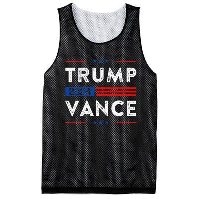 Trump Vance 2024 Election Republican Trump President 2024 Mesh Reversible Basketball Jersey Tank