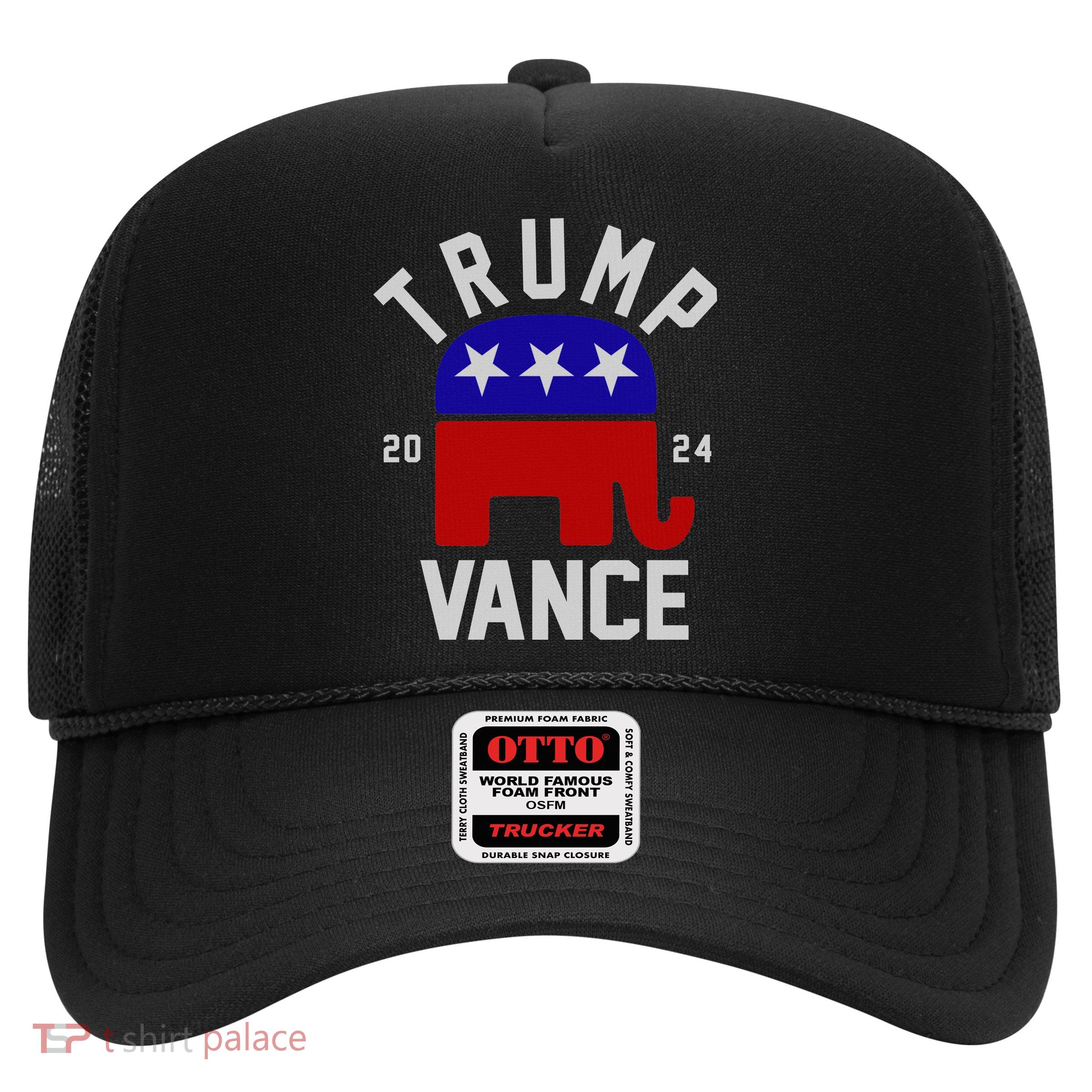 Trump Vance 2024 Republican Election Trucker Hat