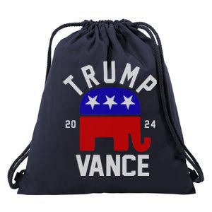 Trump Vance 2024 Republican Election Drawstring Bag