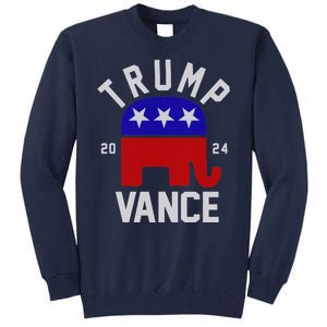 Trump Vance 2024 Republican Election Tall Sweatshirt