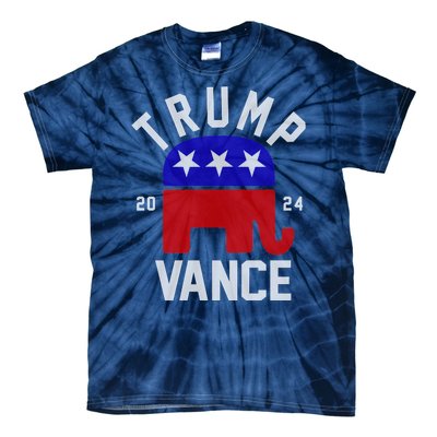 Trump Vance 2024 Republican Election Tie-Dye T-Shirt