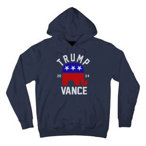 Trump Vance 2024 Republican Election Tall Hoodie