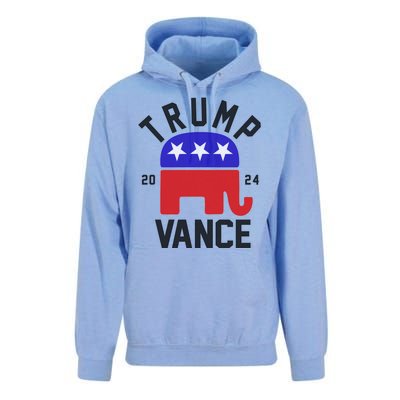 Trump Vance 2024 Republican Election Unisex Surf Hoodie