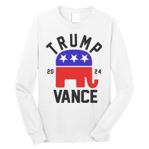 Trump Vance 2024 Republican Election Long Sleeve Shirt