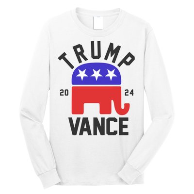 Trump Vance 2024 Republican Election Long Sleeve Shirt