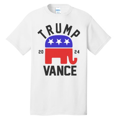 Trump Vance 2024 Republican Election Tall T-Shirt