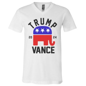 Trump Vance 2024 Republican Election V-Neck T-Shirt