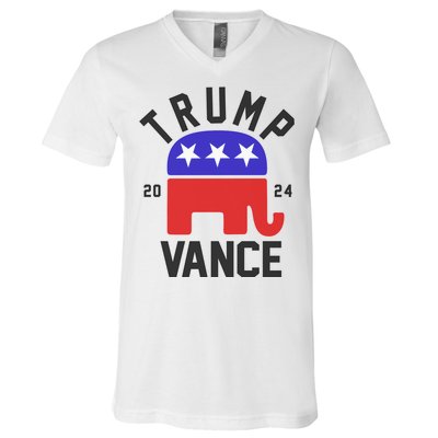 Trump Vance 2024 Republican Election V-Neck T-Shirt