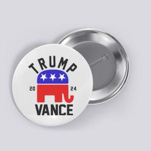 Trump Vance 2024 Republican Election Button