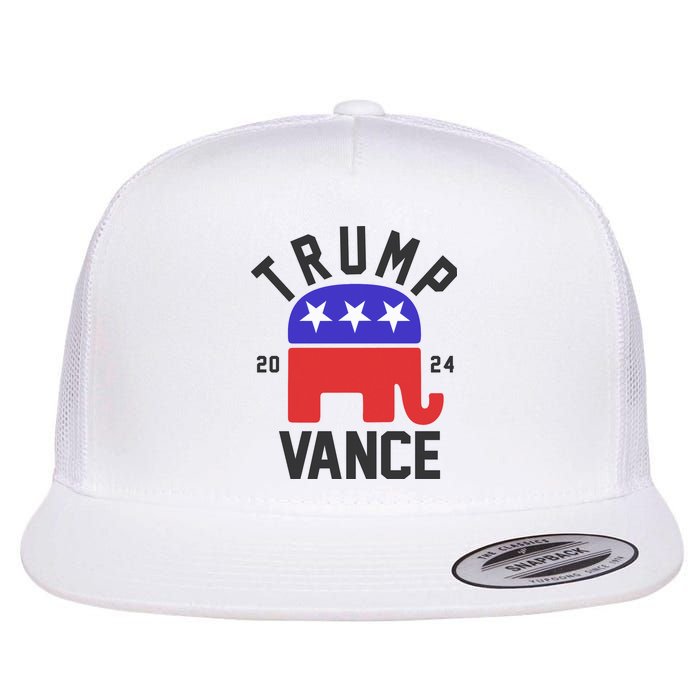 Trump Vance 2024 Republican Election Flatbill Hat
