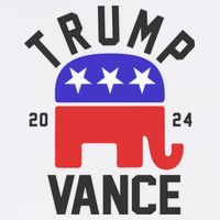 Trump Vance 2024 Republican Election Flatbill Hat