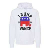 Trump Vance 2024 Republican Election Premium Hoodie