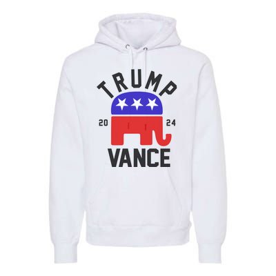 Trump Vance 2024 Republican Election Premium Hoodie