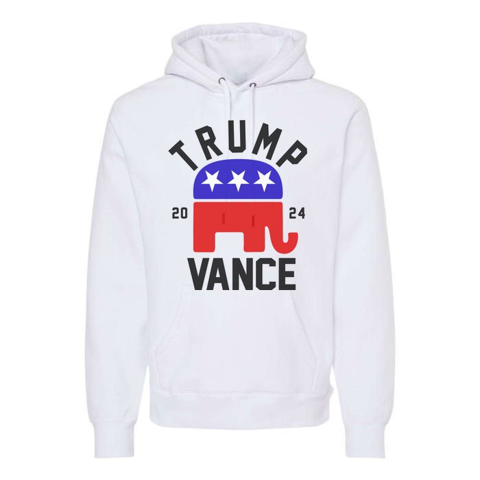 Trump Vance 2024 Republican Election Premium Hoodie