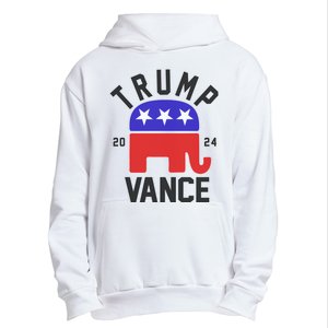 Trump Vance 2024 Republican Election Urban Pullover Hoodie