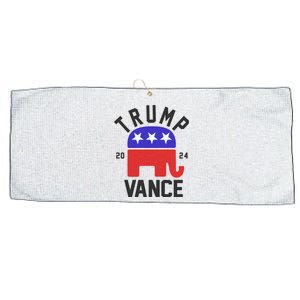 Trump Vance 2024 Republican Election Large Microfiber Waffle Golf Towel