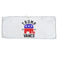 Trump Vance 2024 Republican Election Large Microfiber Waffle Golf Towel