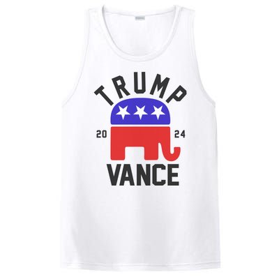 Trump Vance 2024 Republican Election PosiCharge Competitor Tank