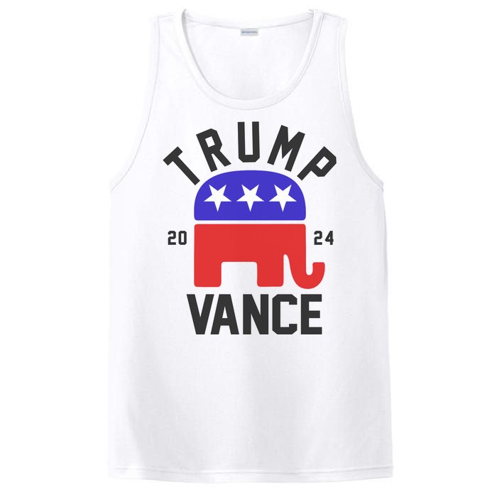 Trump Vance 2024 Republican Election PosiCharge Competitor Tank