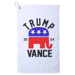 Trump Vance 2024 Republican Election Platinum Collection Golf Towel