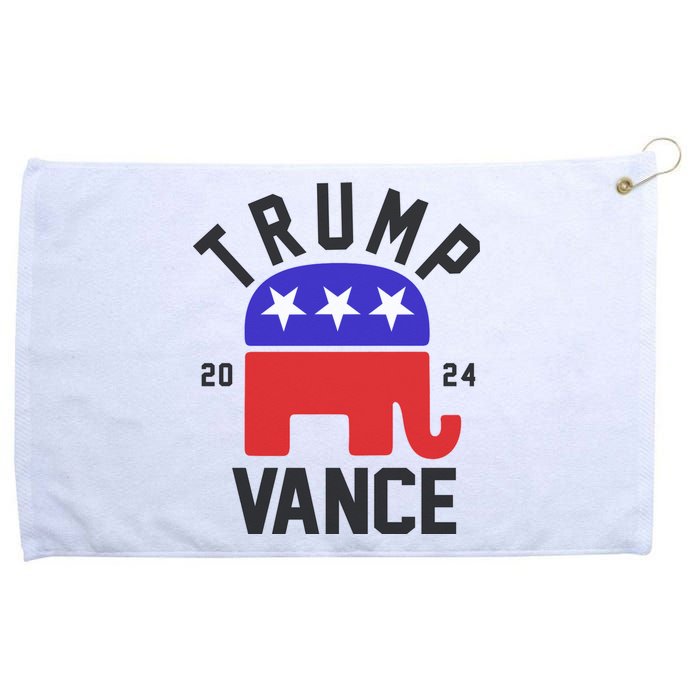 Trump Vance 2024 Republican Election Grommeted Golf Towel