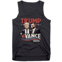 Trump Vance 2024 Retro Stripe Trump Jd Vance Tank Top