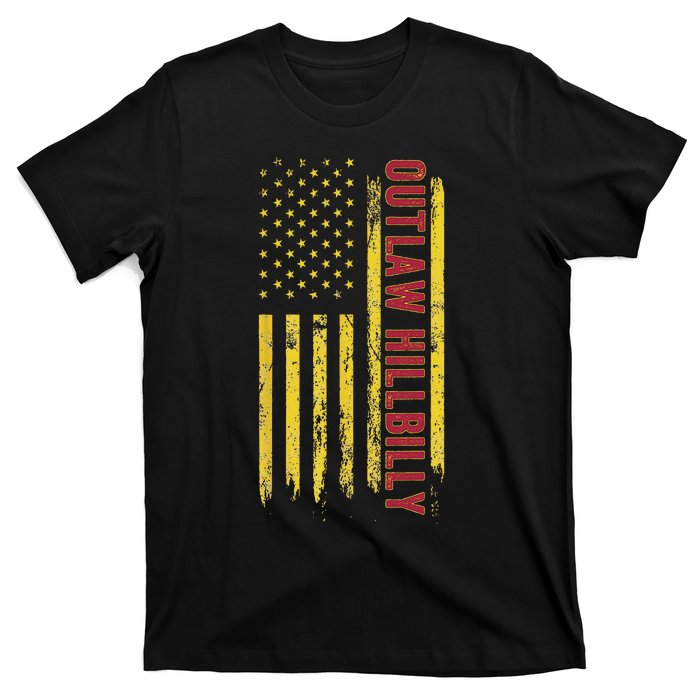 Trump Vance 2024 Donald Trump J.D. Vance Outlaw Hillbillygift T-Shirt