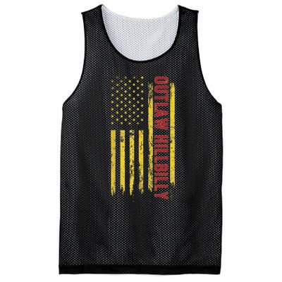 Trump Vance 2024 Donald Trump J.D. Vance Outlaw Hillbillygift Mesh Reversible Basketball Jersey Tank