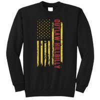 Trump Vance 2024 Donald Trump J.D. Vance Outlaw Hillbillygift Tall Sweatshirt