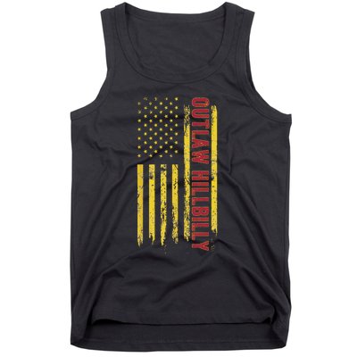 Trump Vance 2024 Donald Trump J.D. Vance Outlaw Hillbillygift Tank Top