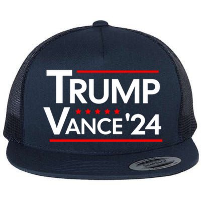 Trump Vance 2024 Flat Bill Trucker Hat