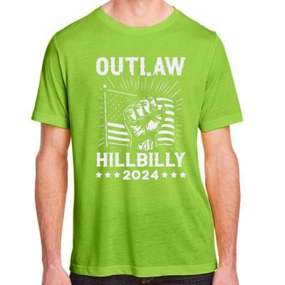 Trump Vance 2024 Donald Trump J.D. Vance Outlaw Hillbilly Gift Adult ChromaSoft Performance T-Shirt