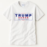 Trump Vance 2024 Retro Stripe Trump Jd Vance Tall T-Shirt